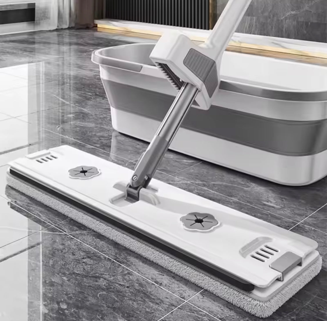 Household Flat Mop Mop With Bucket, Universal Cleaning Squeeze Mop, Home Office Cleaning Mop Household Flat Mop Mop With Bucket, Universal Cleaning Squeeze Mop, Home Office Cleaning Mop